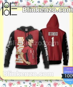 Nekoma Tetsuro Kuroo Haikyuu Anime Personalized T-shirt, Hoodie, Long Sleeve, Bomber Jacket b