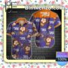 New Kids On The Block Orange Tropical Floral Purple Summer Shirts
