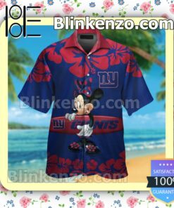 New York Giants & Minnie Mouse Mens Shirt, Swim Trunk