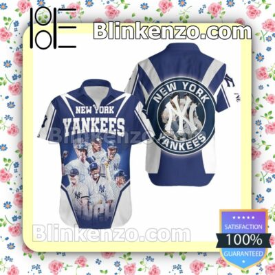 New York Yankees 6 Legends Players Clinched Summer Shirt