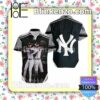 New York Yankees Aaron Judge All Rise And Giancarlo Stanton Jumping Summer Shirt