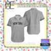 New York Yankees Road Flex Base Collection Team Grey Summer Shirt