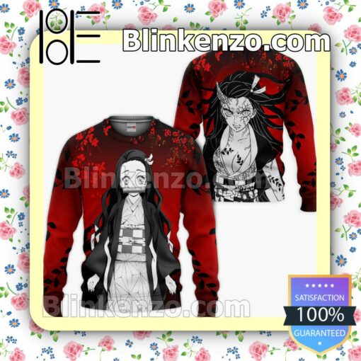 Nezuko Demon Slayer Anime Japan Art Personalized T-shirt, Hoodie, Long Sleeve, Bomber Jacket a