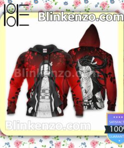 Nezuko Demon Slayer Anime Japan Art Personalized T-shirt, Hoodie, Long Sleeve, Bomber Jacket b