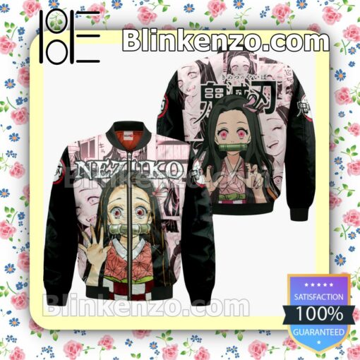 Nezuko Demon Slayer Anime Manga Personalized T-shirt, Hoodie, Long Sleeve, Bomber Jacket c