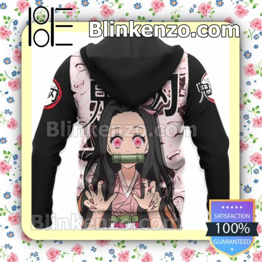 Nezuko Demon Slayer Anime Manga Personalized T-shirt, Hoodie, Long Sleeve, Bomber Jacket x