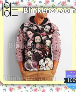 Nezuko Demon Slayer Anime Personalized T-shirt, Hoodie, Long Sleeve, Bomber Jacket a