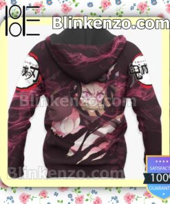 Nezuko Fighting Demon Slayer Anime Personalized T-shirt, Hoodie, Long Sleeve, Bomber Jacket x