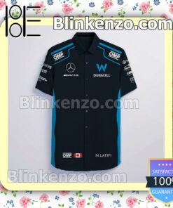 Nicholas Latifi Williams F1 Racing Omp One S Summer Hawaiian Shirt a