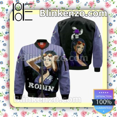 Nico Robin One Piece Anime Personalized T-shirt, Hoodie, Long Sleeve, Bomber Jacket c