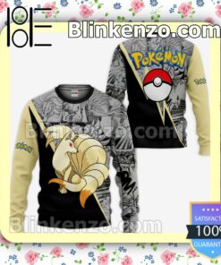 Ninetales Anime Pokemon Mix Manga Personalized T-shirt, Hoodie, Long Sleeve, Bomber Jacket a
