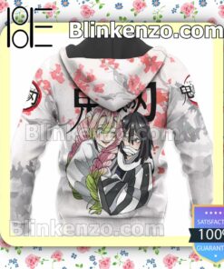 Obanai and Mitsuri Demon Slayer Anime Valentine's Gift Personalized T-shirt, Hoodie, Long Sleeve, Bomber Jacket x