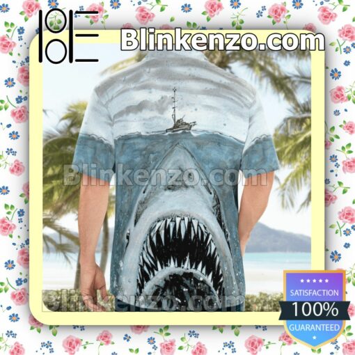 Ocean Shark Jaws Unisex Summer Shirts a