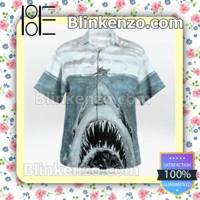 Ocean Shark Jaws Unisex Summer Shirts b
