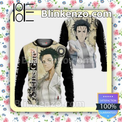 Okabe Rintarou Steins Gate Anime Personalized T-shirt, Hoodie, Long Sleeve, Bomber Jacket a