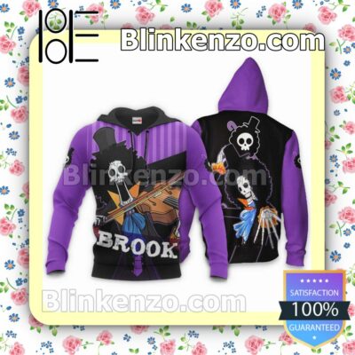 One Piece Brook One Piece Anime Personalized T-shirt, Hoodie, Long Sleeve, Bomber Jacket b