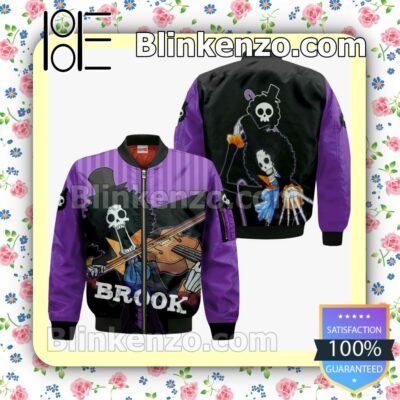 One Piece Brook One Piece Anime Personalized T-shirt, Hoodie, Long Sleeve, Bomber Jacket c