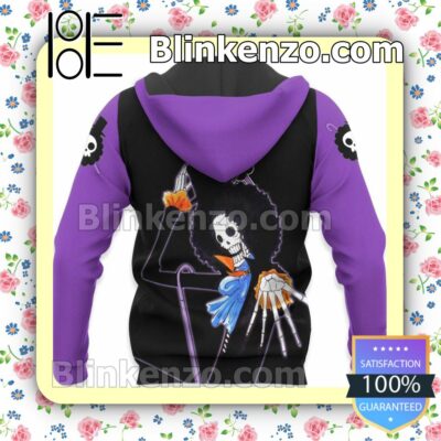 One Piece Brook One Piece Anime Personalized T-shirt, Hoodie, Long Sleeve, Bomber Jacket x