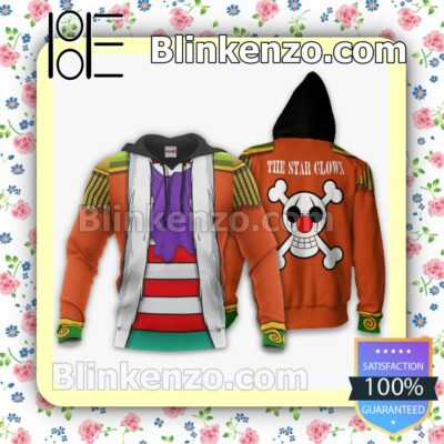 One Piece Buggy Uniform Anime Personalized T-shirt, Hoodie, Long Sleeve, Bomber Jacket b