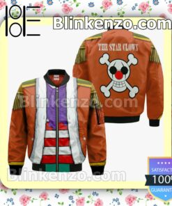 One Piece Buggy Uniform Anime Personalized T-shirt, Hoodie, Long Sleeve, Bomber Jacket c