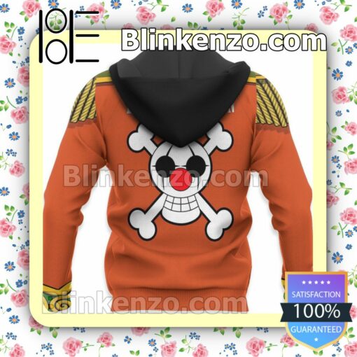 One Piece Buggy Uniform Anime Personalized T-shirt, Hoodie, Long Sleeve, Bomber Jacket x