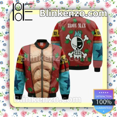 One Piece Franky Uniform One Piece Anime Personalized T-shirt, Hoodie, Long Sleeve, Bomber Jacket c