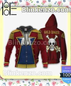 One Piece Gol D. Roger Costume Anime Personalized T-shirt, Hoodie, Long Sleeve, Bomber Jacket