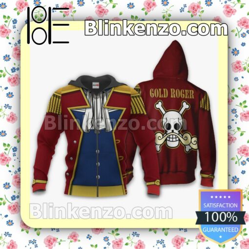 One Piece Gol D. Roger Costume Anime Personalized T-shirt, Hoodie, Long Sleeve, Bomber Jacket