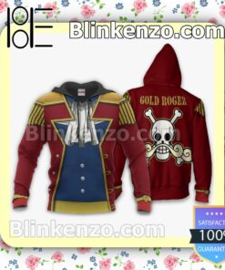 One Piece Gol D. Roger Costume Anime Personalized T-shirt, Hoodie, Long Sleeve, Bomber Jacket b