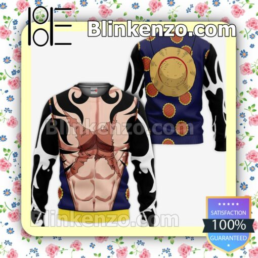 One Piece Luffy Gear 4 Anime Personalized T-shirt, Hoodie, Long Sleeve, Bomber Jacket a
