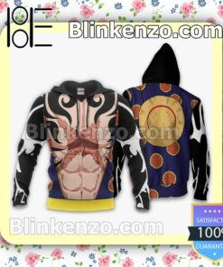 One Piece Luffy Gear 4 Anime Personalized T-shirt, Hoodie, Long Sleeve, Bomber Jacket b