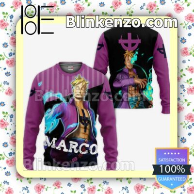 One Piece Marco One Piece Anime Personalized T-shirt, Hoodie, Long Sleeve, Bomber Jacket a