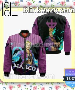 One Piece Marco One Piece Anime Personalized T-shirt, Hoodie, Long Sleeve, Bomber Jacket c