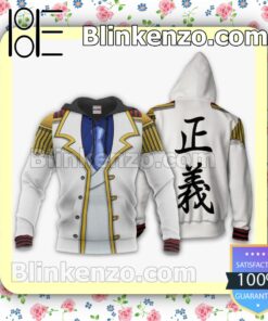 One Piece Monkey D Garp Uniform Anime Personalized T-shirt, Hoodie, Long Sleeve, Bomber Jacket b