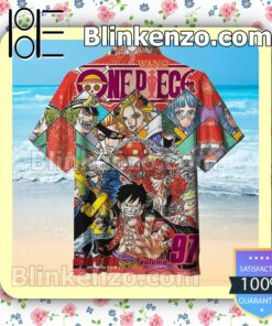 One Piece Printing Vol 97 Summer Hawaiian Shirt, Mens Shorts a