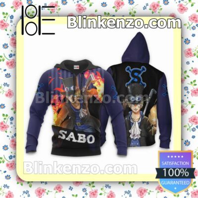 One Piece Sabo One Piece Anime Personalized T-shirt, Hoodie, Long Sleeve, Bomber Jacket b