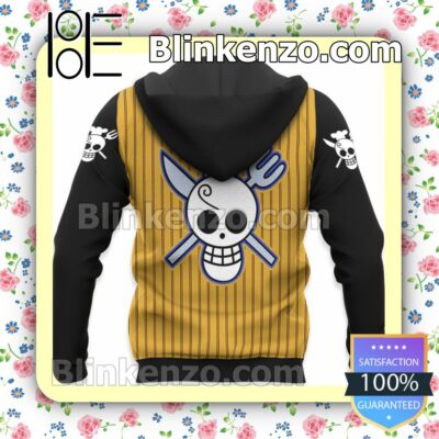 One Piece Sanji Black Leg Uniform Anime Personalized T-shirt, Hoodie, Long Sleeve, Bomber Jacket x