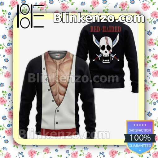 One Piece Shank Costume Anime Personalized T-shirt, Hoodie, Long Sleeve, Bomber Jacket a