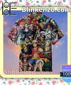 One Piece Universe Summer Hawaiian Shirt, Mens Shorts a