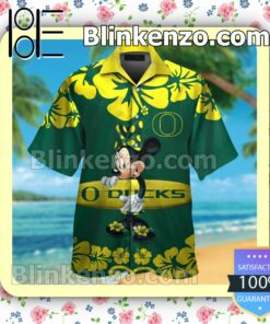 Oregon Ducks & Minnie Mouse Mens Shirt, Swim Trunk
