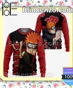 Pain Akatsuki Naruto Anime Merch for Otaku Personalized T-shirt, Hoodie, Long Sleeve, Bomber Jacket a