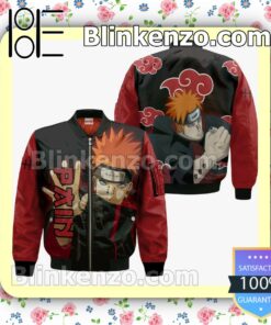 Pain Akatsuki Naruto Anime Merch for Otaku Personalized T-shirt, Hoodie, Long Sleeve, Bomber Jacket c