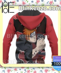 Pain Akatsuki Naruto Anime Merch for Otaku Personalized T-shirt, Hoodie, Long Sleeve, Bomber Jacket x