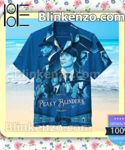 Peaky Blinders TV Series Summer Hawaiian Shirt, Mens Shorts