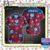 Pepsi Blue Tropical Floral Red Style 2 Summer Shirt