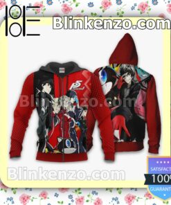 Persona 5 Team Custom Anime Personalized T-shirt, Hoodie, Long Sleeve, Bomber Jacket