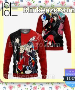 Persona 5 Team Custom Anime Personalized T-shirt, Hoodie, Long Sleeve, Bomber Jacket a