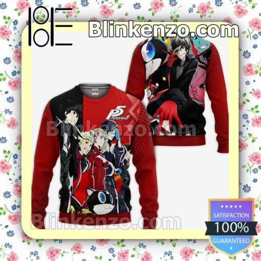 Persona 5 Team Custom Anime Personalized T-shirt, Hoodie, Long Sleeve, Bomber Jacket a