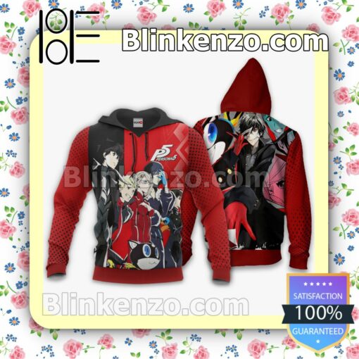 Persona 5 Team Custom Anime Personalized T-shirt, Hoodie, Long Sleeve, Bomber Jacket b