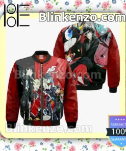 Persona 5 Team Custom Anime Personalized T-shirt, Hoodie, Long Sleeve, Bomber Jacket c